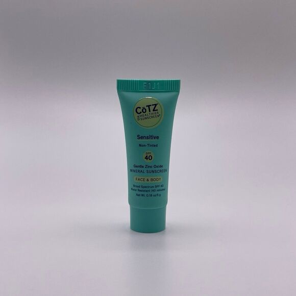 Cotz Face Sensitive Non-Tinted SPF 40 Mini Face Sunscreen - Picture 1 of 7